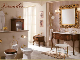 КОЛЛЕКЦИЯ VERSAILLES, BAGNO PIU' ITALIA BAGNO PIU' ITALIA 클래식스타일 욕실 우드 우드 그레인