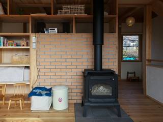 山田の家 2LAYERS HOUSE TOKYO，JAPAN, 水野建築研究所 水野建築研究所 ห้องนั่งเล่น