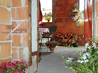 Foto e allestimento per comunicare, PhotoStaging Photography & Homestaging PhotoStaging Photography & Homestaging Pasillos, vestíbulos y escaleras de estilo rural