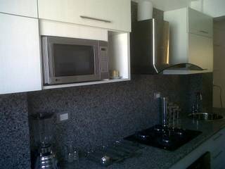 COCINA COMPACTA CON LAVANDERIA, CAROLINA GUTIERREZ DESIGN, C.A. CAROLINA GUTIERREZ DESIGN, C.A.