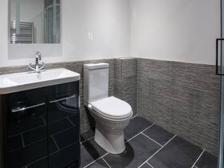 Mallards View, Devon, UK, Trewin Design Architects Trewin Design Architects Phòng tắm phong cách hiện đại
