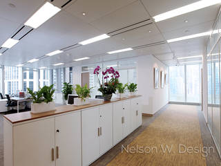 LHT Tower | Central | Hong Kong, Nelson W Design Nelson W Design Espaços comerciais