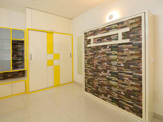 A residence for Mr.Nitin Warrier at Blue Ridge ,Hinjewadi ,Pune, Navmiti Designs Navmiti Designs Дитяча кімната