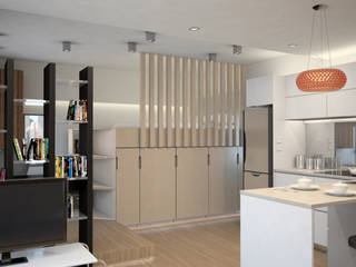 Vantage Park | mid-level | Hong Kong, Nelson W Design Nelson W Design Phòng ngủ phong cách hiện đại