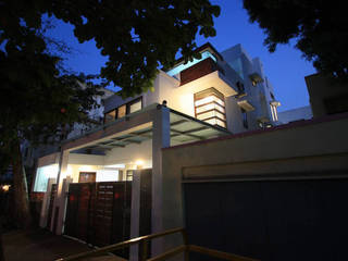 The Linear Expanse House, Ansari Architects Ansari Architects 모던스타일 주택