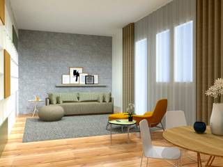 3 D Virtual Home staging, 2 Be Unique 2 Be Unique Soggiorno moderno