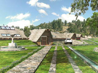 Complejo Residencial Cerritos, ARMarquitectura ARMarquitectura Country style houses