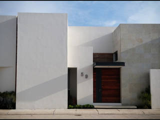 C_LUZ, BAG arquitectura BAG arquitectura Puertas y ventanas modernas Madera Blanco
