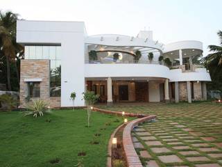 House Of Curves, Ansari Architects Ansari Architects Rumah Modern