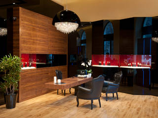 Franck Muller Boutique in Budapest, Manooi Manooi Commercial spaces