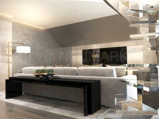 Apartment in Geneve. Апартаменты в Женеве., NEUMARK NEUMARK Living room