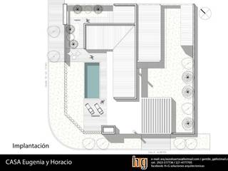 Ampliación Vivienda A.O., HG Arquitectura HG Arquitectura Casas de estilo rústico