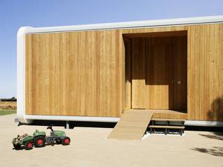 Una Casa de Madera Modular, Ecológica y Prefabricada para recibir a los nietos en verano, NOEM NOEM Casas de estilo moderno