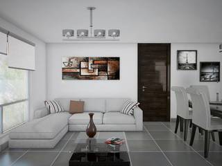 Arquitectura y diseño 3d- J.C.G Modern Houses Ceramic White