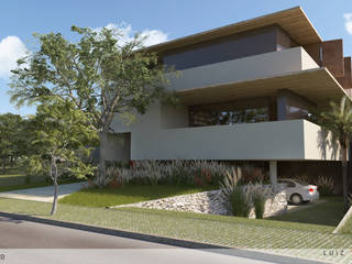 ADR HOUSE, STUDIO LUIZ VENEZIANO STUDIO LUIZ VENEZIANO Casas de estilo moderno