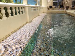 Pools | MOSAICS , Kerion Ceramics Kerion Ceramics Modern pool swimming pool,pool,pools,indoor pool,indoor,water,blue,golden,Pool