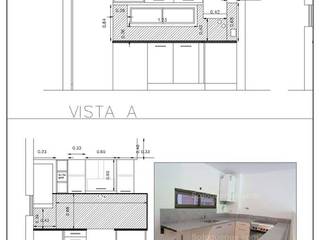 Reforma Cocina, NovArq NovArq モダンな キッチン