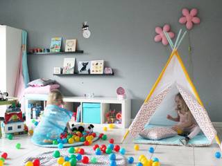 Shooting Photo Pois Multicolores, s-line.design s-line.design Habitaciones para niños de estilo minimalista