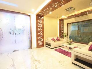 Ethnic Inspiration House, Ansari Architects Ansari Architects Modern living room
