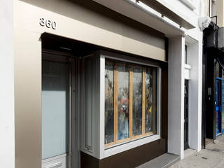 Islington residential shopfront, Satish Jassal Architects Satish Jassal Architects Rumah Modern