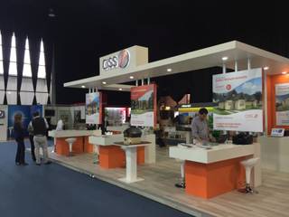 Stand Inmobiliaria CISS , A+ i Arquitectura & Interiorismo A+ i Arquitectura & Interiorismo Ruang Komersial