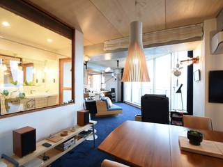 素材・家具・照明が彩るマンションリノベーション, 合同会社negla設計室 合同会社negla設計室