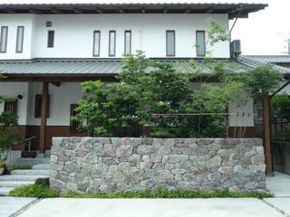 八帖北町の庭, 鈴木庭苑 鈴木庭苑 Classic style garden Stone