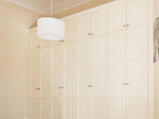 Eglinton Crescent Wardrobes Stange Kraft Ltd Classic style bedroom Wood Wood effect Wardrobes & closets