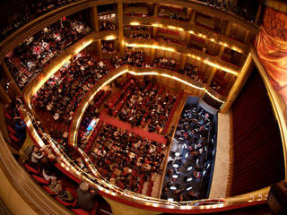 Oper Toulouse, Frankreich Théâtre du Capitole, betec Leuchten Manufactur betec Leuchten Manufactur พื้นที่เชิงพาณิชย์