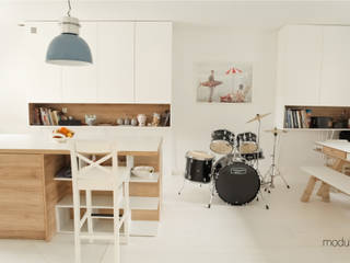 Dom na Zaciszu, Modullar Modullar Scandinavian style kitchen