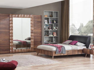 PRALIN YATAK ODASI, NILL'S FURNITURE DESIGN NILL'S FURNITURE DESIGN Modern style bedroom