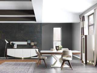 BADE, NILL'S FURNITURE DESIGN NILL'S FURNITURE DESIGN Moderne Esszimmer