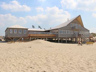 Inrichting brouw strandtent, Woon Architecten Woon Architecten