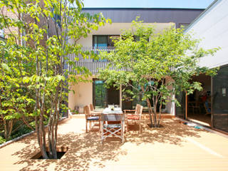 蕨市のコートハウス, 設計事務所アーキプレイス 設計事務所アーキプレイス Casas modernas