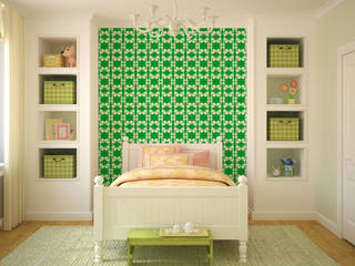 Galo, OH Wallpaper OH Wallpaper Dinding & Lantai Modern Kertas
