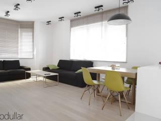 mieszkanie na Służewiu, Modullar Modullar Modern living room