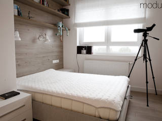 mieszkanie na Służewiu, Modullar Modullar Modern style bedroom