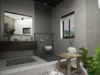 Modern Contemporary Design, Monnaie Architects & Interiors Monnaie Architects & Interiors モダンスタイルの お風呂