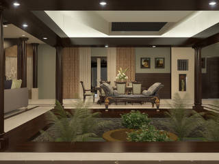 Indian Contemporary Design, Monnaie Architects & Interiors Monnaie Architects & Interiors 모던스타일 거실