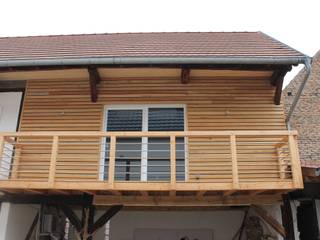 EXTENSION A STRASBOURG, Agence ADI-HOME Agence ADI-HOME Modern houses Wood Wood effect