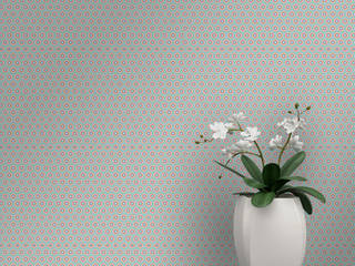 Padrões Geométricos dos Anos 70 - Hexágono, OH Wallpaper OH Wallpaper Walls Paper