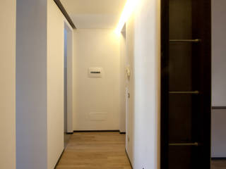 B&B Ripa 17, Anomia Studio Anomia Studio Modern corridor, hallway & stairs