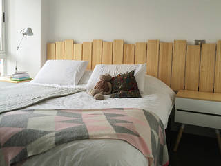 DORMITORIOS, Doll diseño Doll diseño Dormitorios escandinavos Madera Acabado en madera