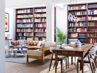 Una Casa de Libro, Egue y Seta Egue y Seta Modern living room
