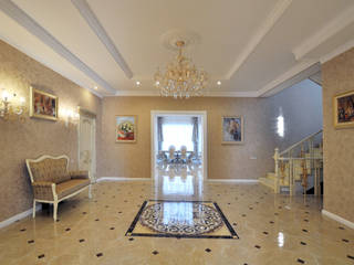 Реализация Особняка, Tutto design Tutto design Classic corridor, hallway & stairs