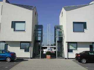 appartementen Jacobswoude, hans moor architects hans moor architects Modern home