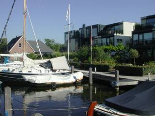 appartementen Jacobswoude, hans moor architects hans moor architects 모던스타일 주택