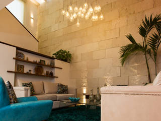 Casa Banak, Grupo Arsciniest Grupo Arsciniest Modern living room پتھر