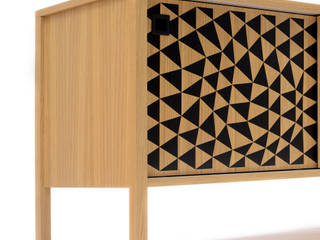 Enfilade PSYCHEDELIC, La cabane de Jeanne La cabane de Jeanne Minimalist house Wood Wood effect