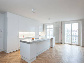 The Colour of Air, Gisbert Pöppler Architektur Interieur Gisbert Pöppler Architektur Interieur Cocinas minimalistas